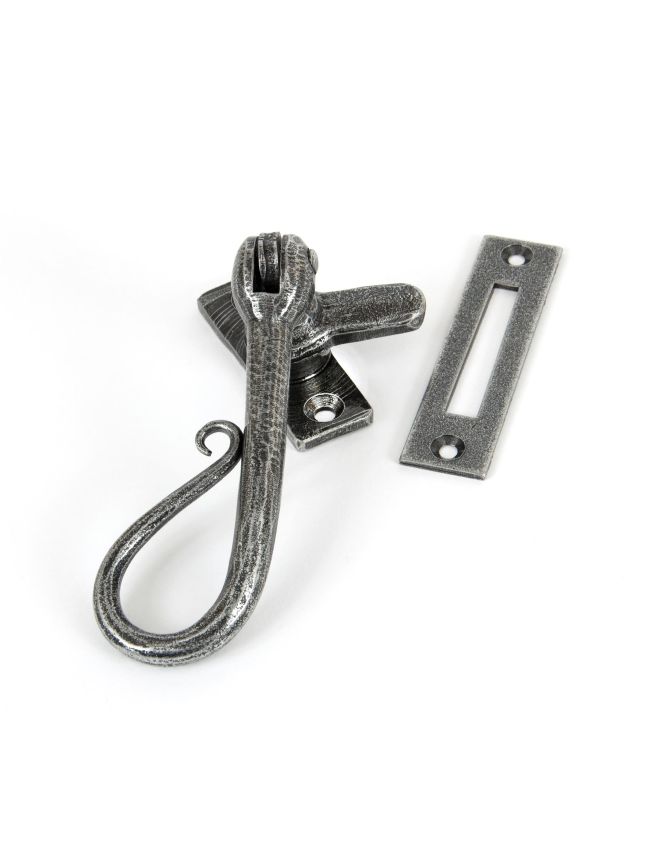 Pewter Shepherd's Crook Fastener