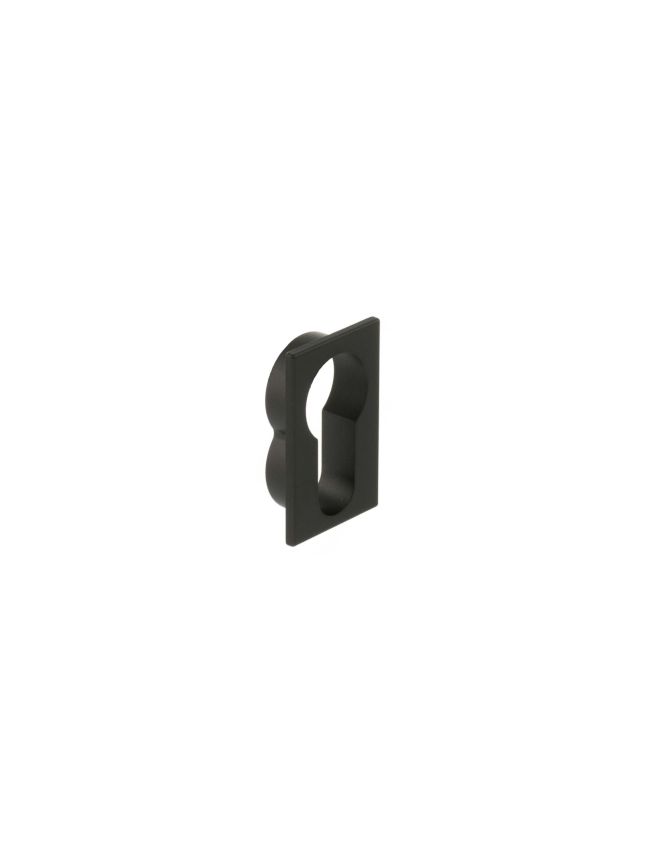 Forme Concealed Rose Euro Escutcheons Square - Urban Dark Bronze (Pair)