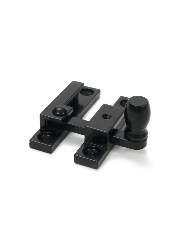 Black Mushroom Quadrant Fastener - Narrow