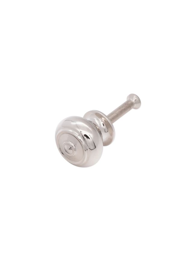 Bloxwich Small 30mm Cupboard Knob Polished Nickel