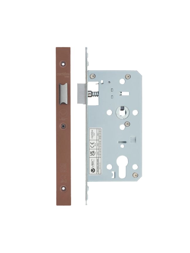 Zoo Hardware 2 Piece - DIN latch - backset 55mm - Bronze