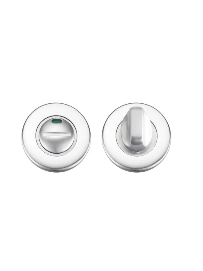 Zoo Hardware Turn and Release with Indicator - Satin