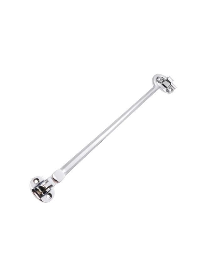 Silent Cabin Hook 10" - 250mm Polished Chrome