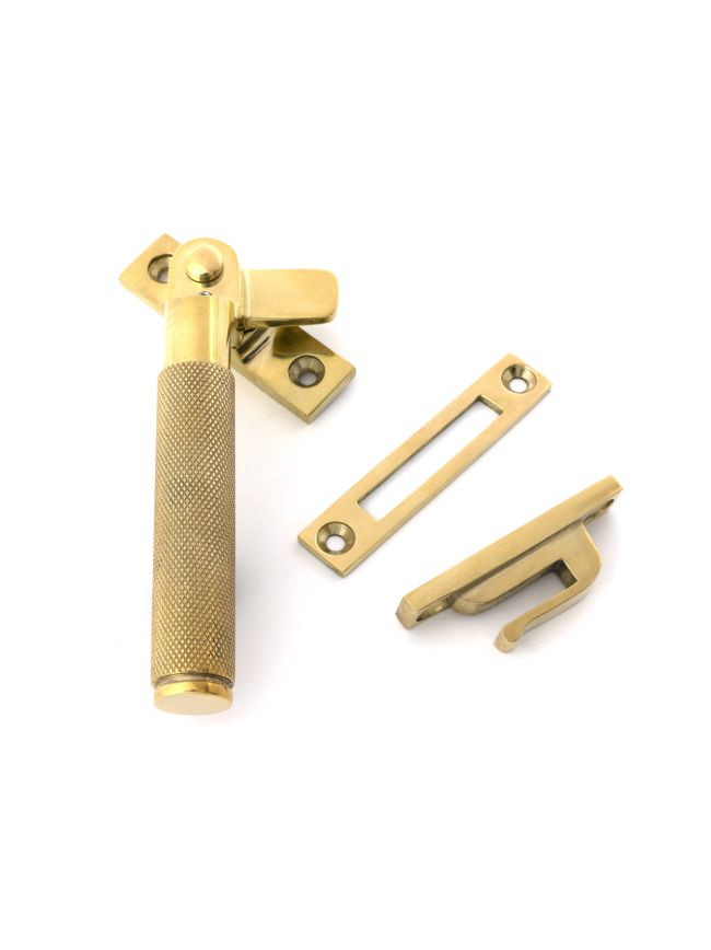 Polished Brass Locking Brompton Fastener - LH