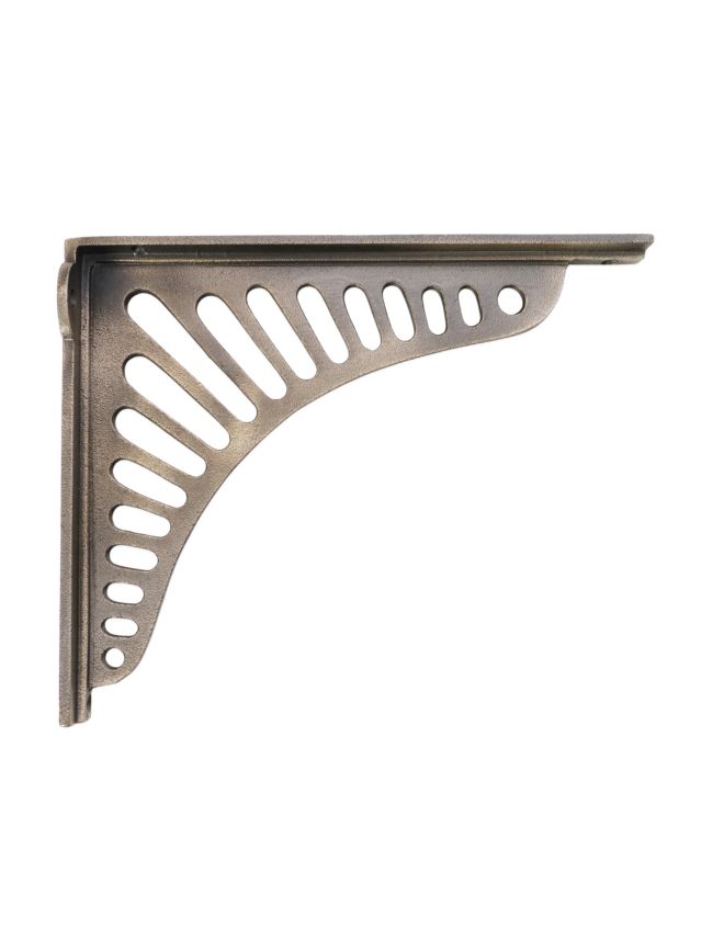 Sunrise Shelf Bracket Matt Antique (Sold in Pairs)
