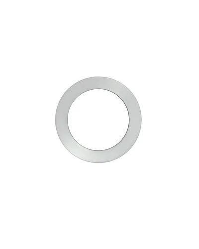 Zoo Hardware Spare screw on rose pack - Satin Chrome