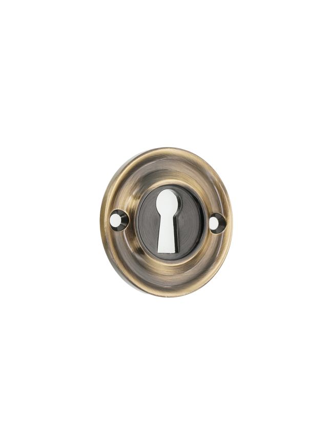 Slimline Standard Escutcheon Antique Brass
