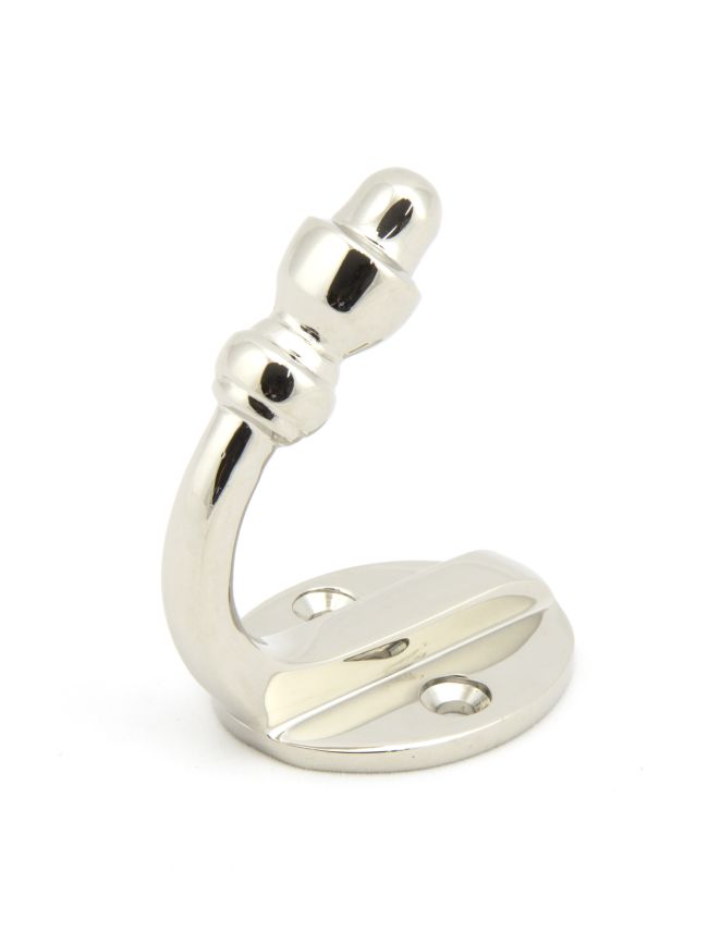 Polished Nickel Coat Hook