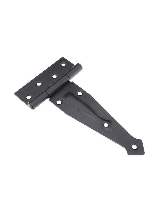 Decorative 6" Hinge Black