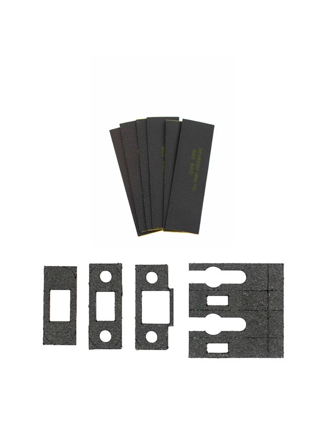 Atlantic Latch & 3" x 2" Hinge Pads Intumescent kit FD60