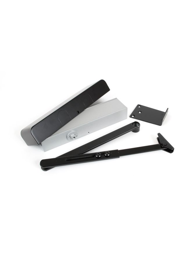 Black Size 2-5 Door Closer & Cover