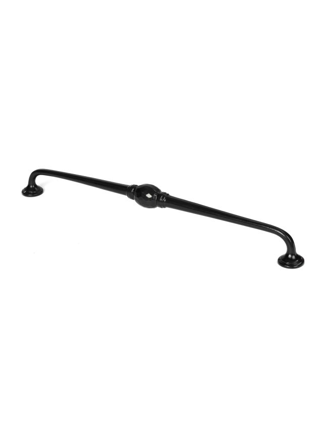 Black 13½" Hammered D Handle