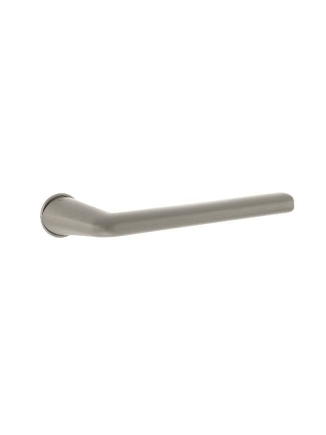 Tupai Rapido RetaLine Tavira Lever Door Handle on Concealed Round Rose - Pearl Nickel (Pair)