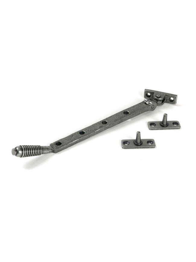 Pewter 10" Reeded Stay