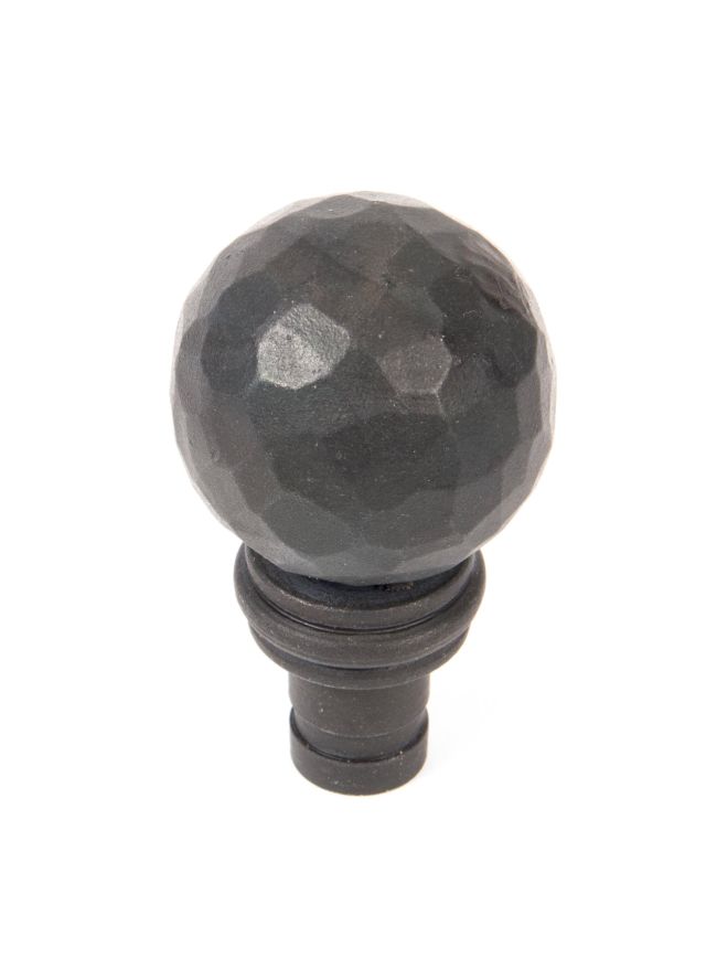 Beeswax Hammered Ball Curtain Finial (pair)