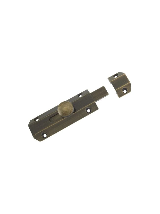 Zoo Hardware Surface Bolt 102mm - Florentine Bronze