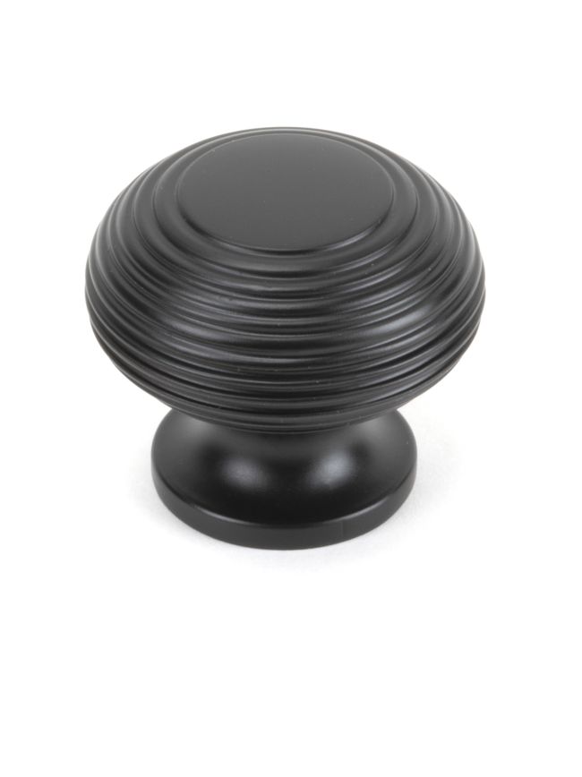 Aged Bronze Beehive Cabinet Knob 40mm