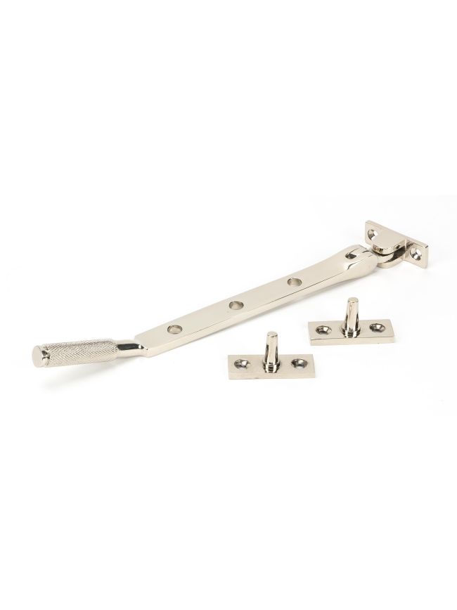 Polished Nickel 8" Brompton Stay