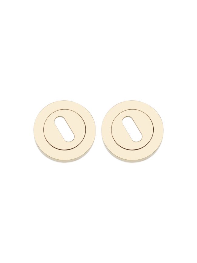 Oval Standard Escutcheon PVD Brass