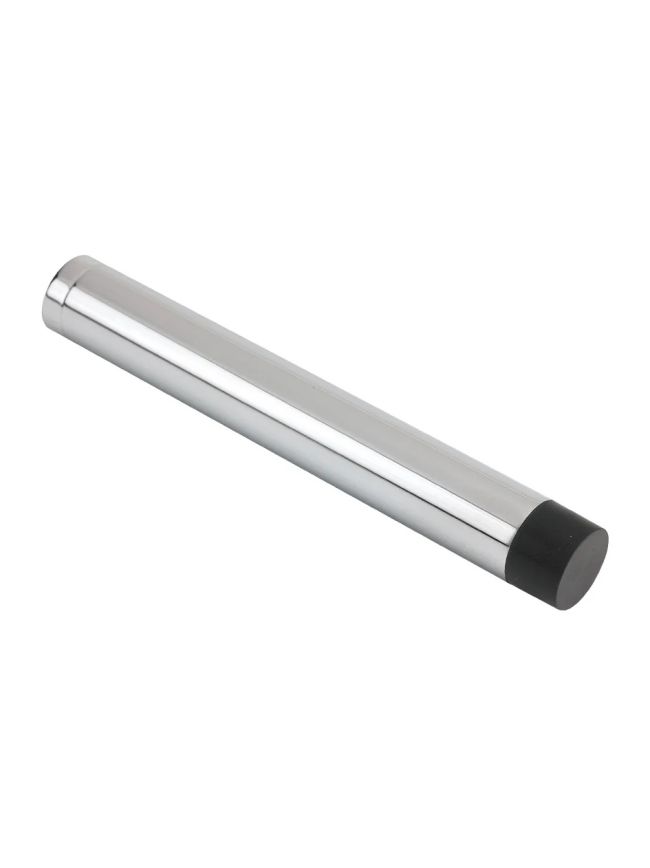 Zoo Hardware Door Stop - Cylinder without Rose 105mm - Polished Chrome