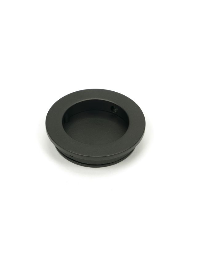 Aged Bronze 60mm Plain Round Pull