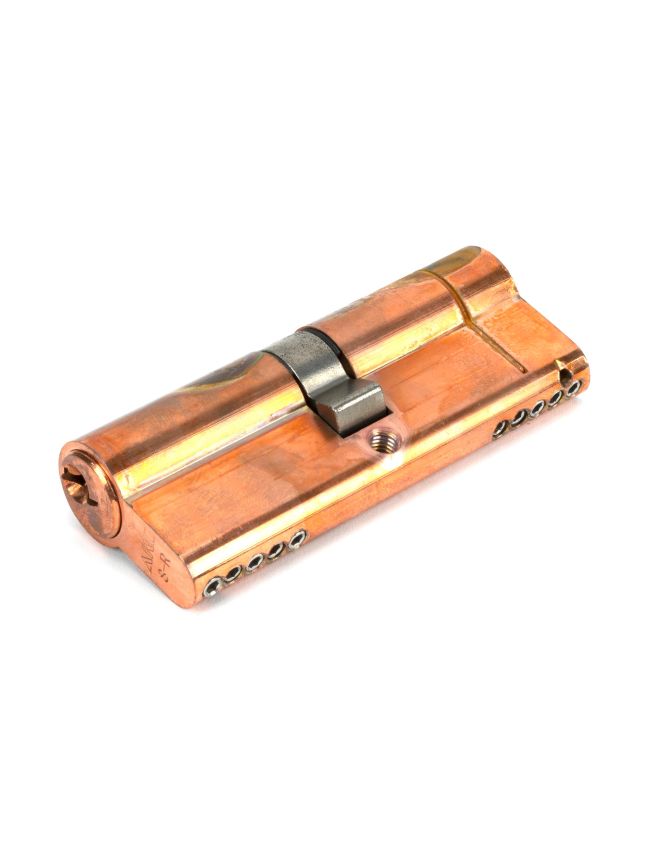 Polished Bronze 40/40 5pin Euro Cylinder