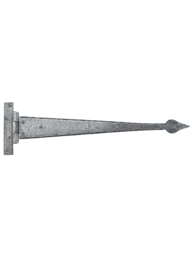 Pewter 18" Arrow Head T Hinge (pair)