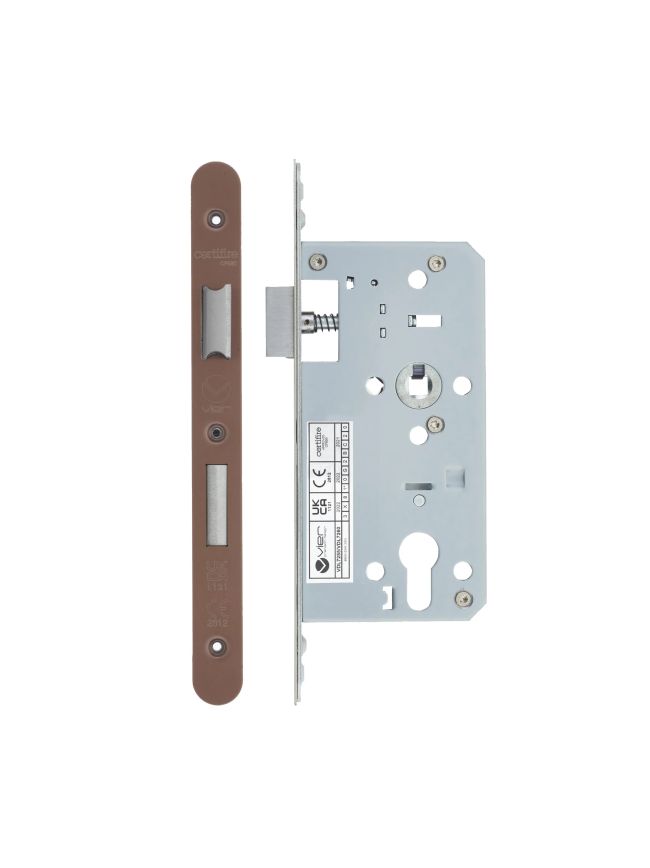 Zoo Hardware 2 Piece - DIN euro sashlock - 72mm c/c - backset 55mm - radius - Bronze