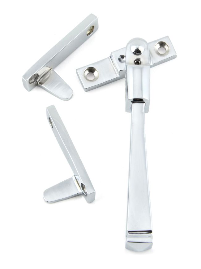 Polished Chrome Night-Vent Locking Avon Fastener