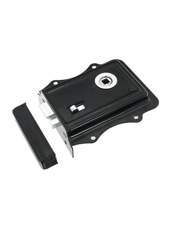 Iron Rim Lock Olde - Black/Chrome