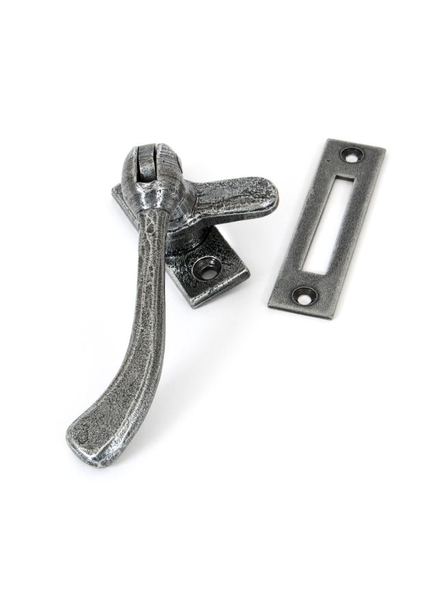 Pewter Handmade Peardrop Fastener