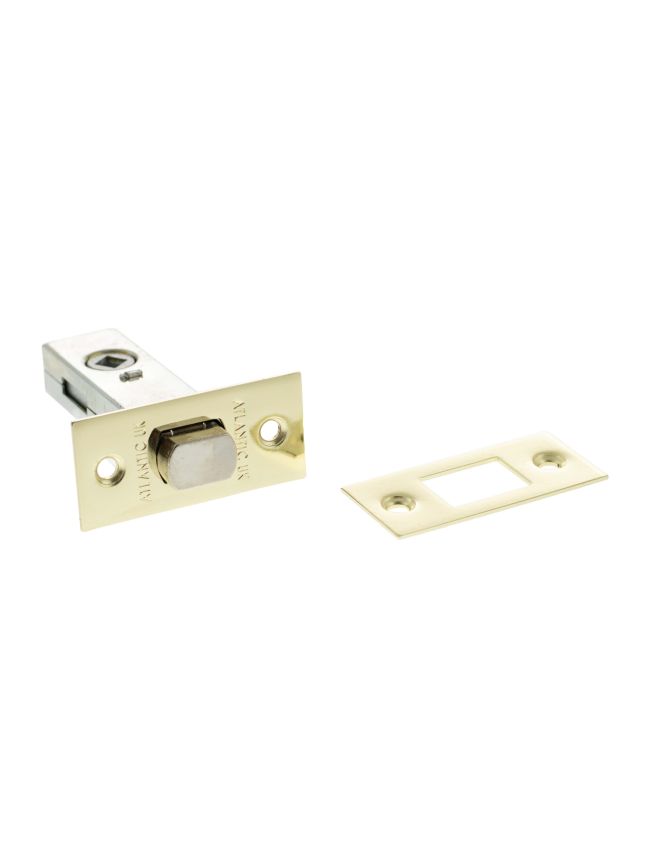 Atlantic Tubular Deadbolt 2.5" - Polished Brass