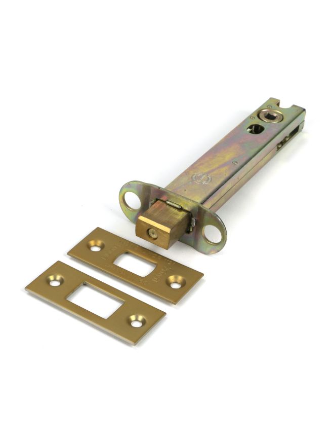 Satin Brass 5" Heavy Duty Tubular Deadbolt