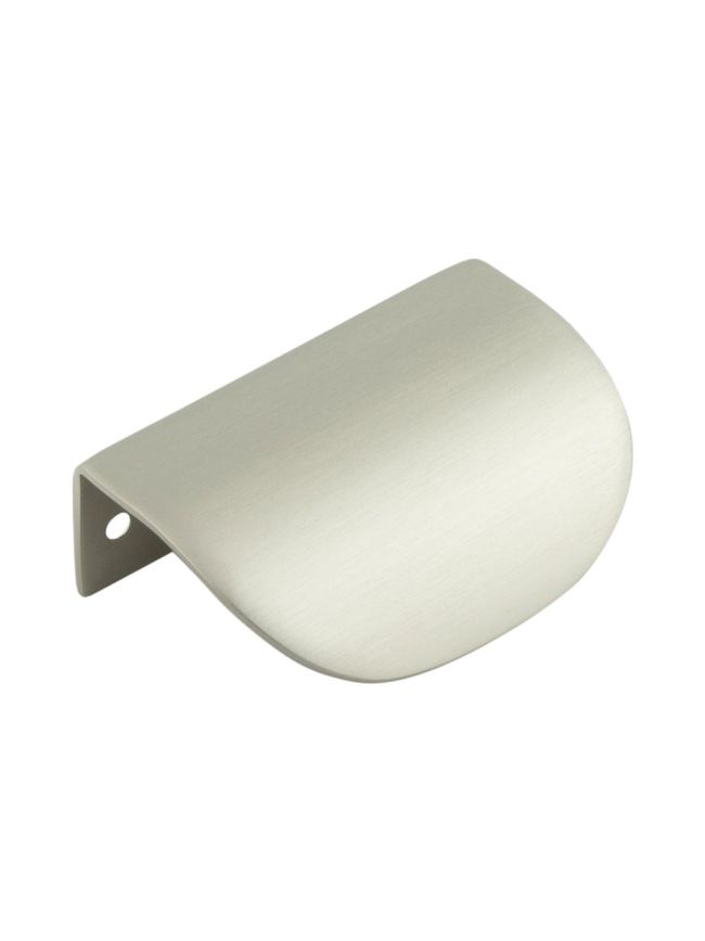 Burlington 75mm Satin Nickel Arched Edge Pull - By Frelan Hardware - BUR941SN