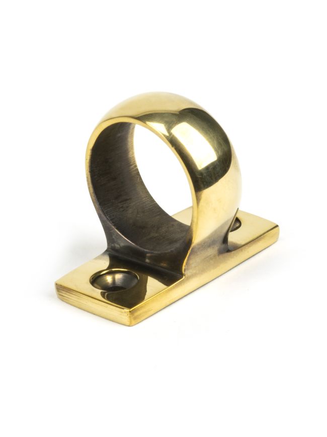 Aged Brass Sash Eye Lift