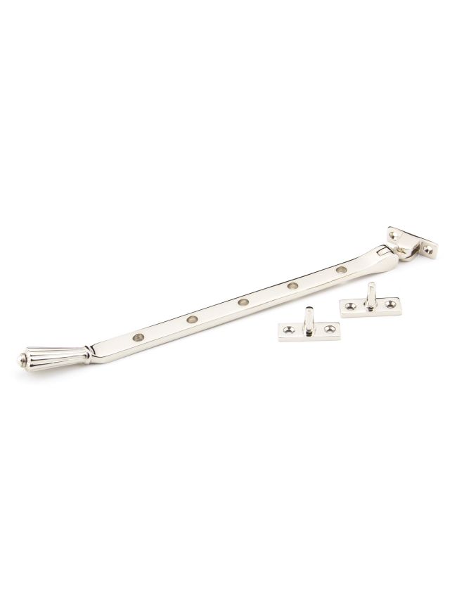 Polished Nickel 12" Hinton Stay