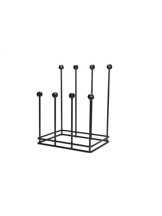 Matt Black Four Pair Boot Rack