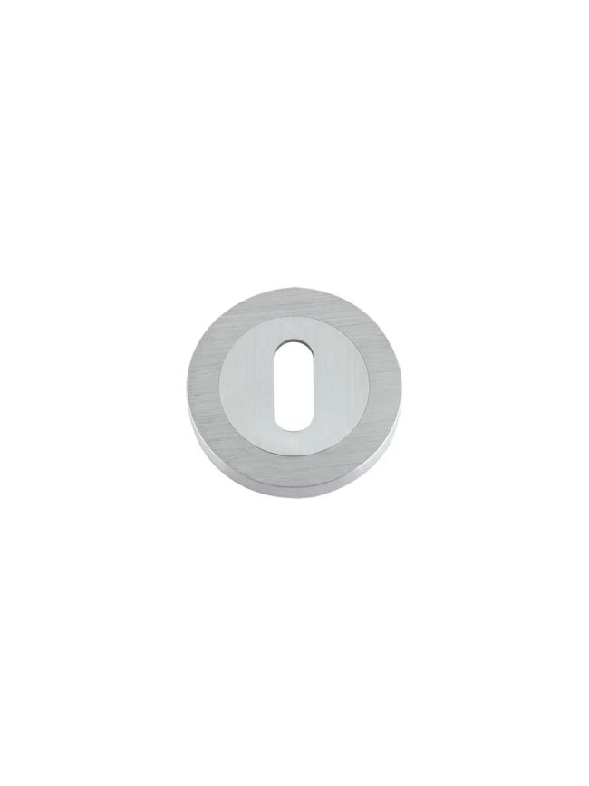 Zoo Hardware Standard profile escutcheon - Satin Chrome