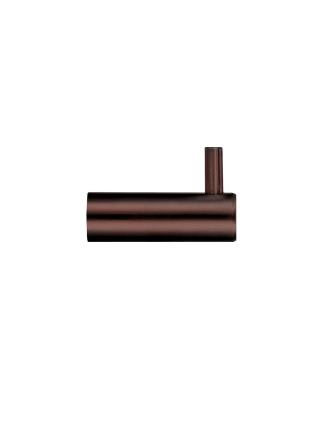 Zoo Hardware Single Coat Hook without Rose - Bronze