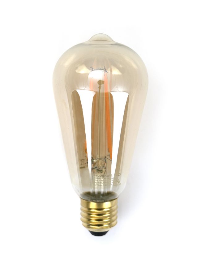 Vintage LED Edison Light Bulb - 5W E27 Pear for Anvil Pendant Lights