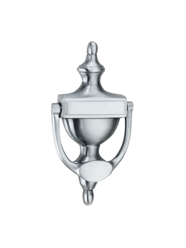 Victorian Door Knocker 150mm Satin Chrome