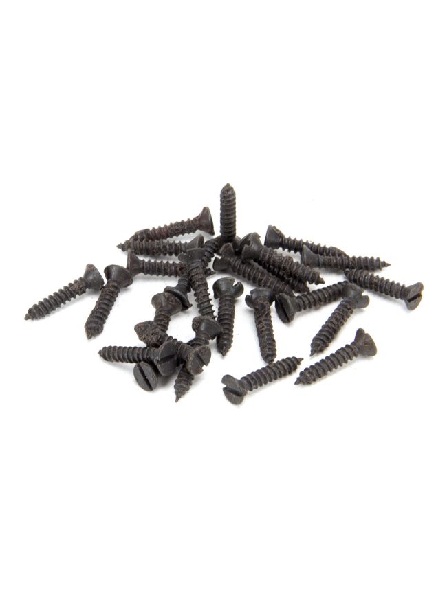 Beeswax 6 x 3/4" Countersunk Screws (25)