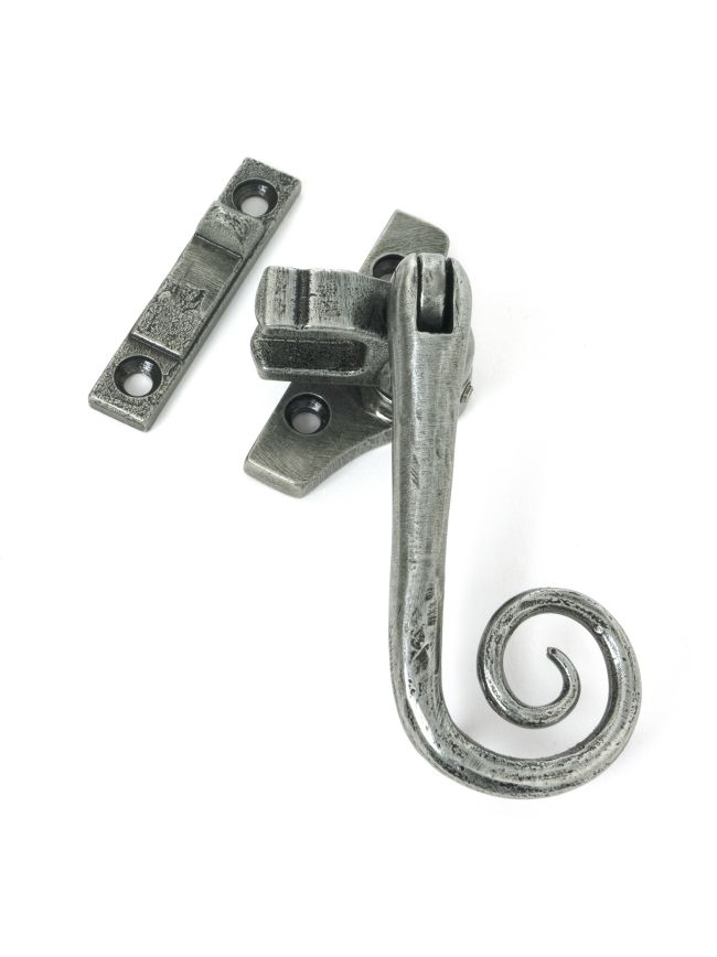 Pewter Night-Vent Locking Monkeytail Fastener (Steel Window)