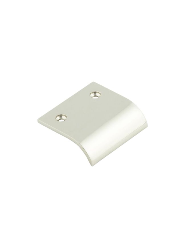 Burlington 50mm Polished Nickel Curved Edged Pull - By Frelan Hardware - BUR920PN