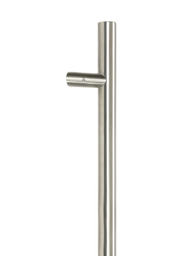 Satin Marine SS (316) 1.2m Offset T Bar Handle Secret Fix 32mm Ø