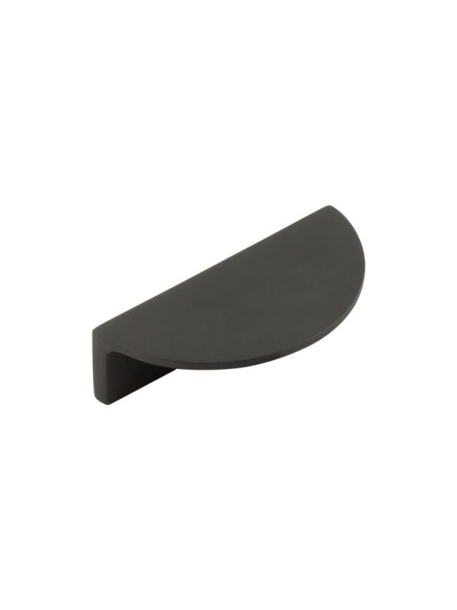 Burlington 80mm Dark Bronze Half Moon Cabinet Handle - By Frelan Hardware - BUR610DB