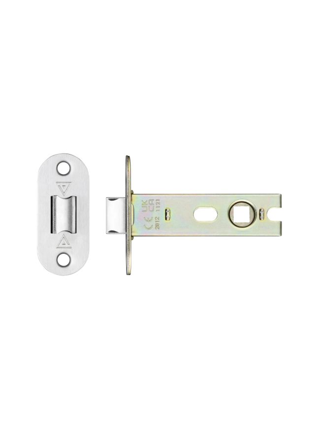 Zoo Hardware Project tubular latch 76mm - Radius - Stainless Steel