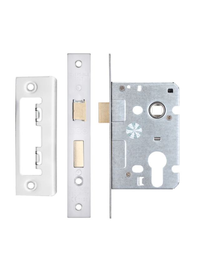 Zoo Hardware Euro Profile Sashlock 2.5" / 64mm - Satin Stainless