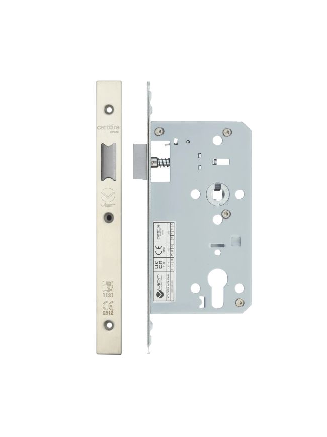 Zoo Hardware 2 Piece - DIN latch - backset 60mm - Stainless Steel