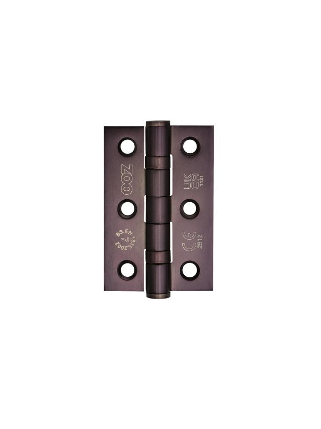 Zoo Hardware Stainless Steel Door Hinge UKCA/CE - Etna Bronze